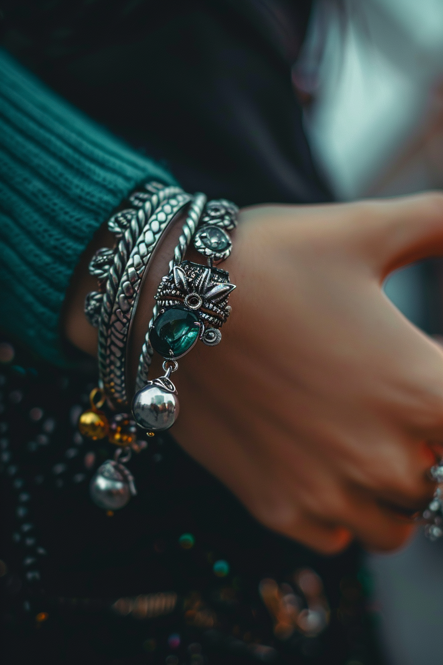 pandora bracelet with charms