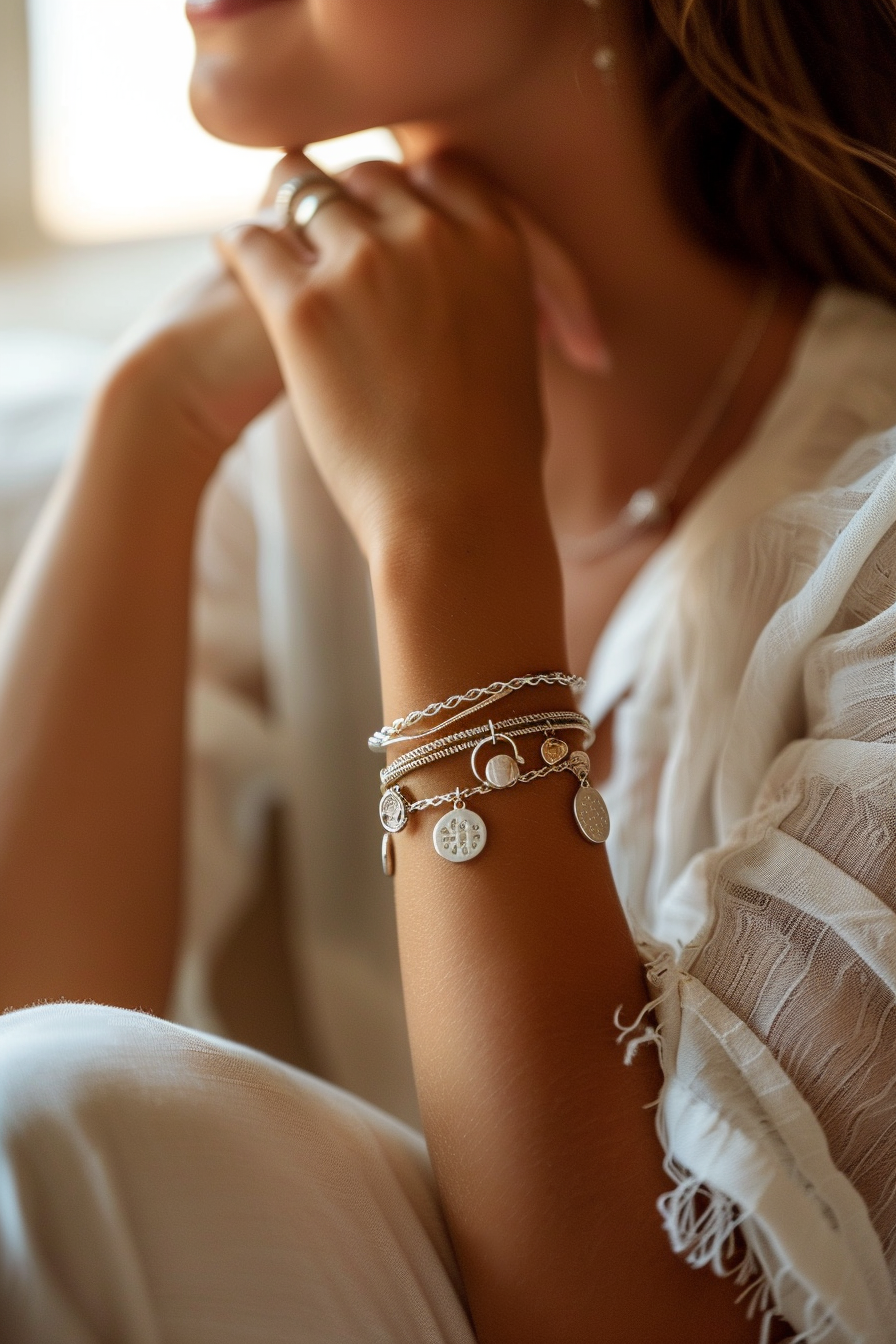 pandora bracelet with charms