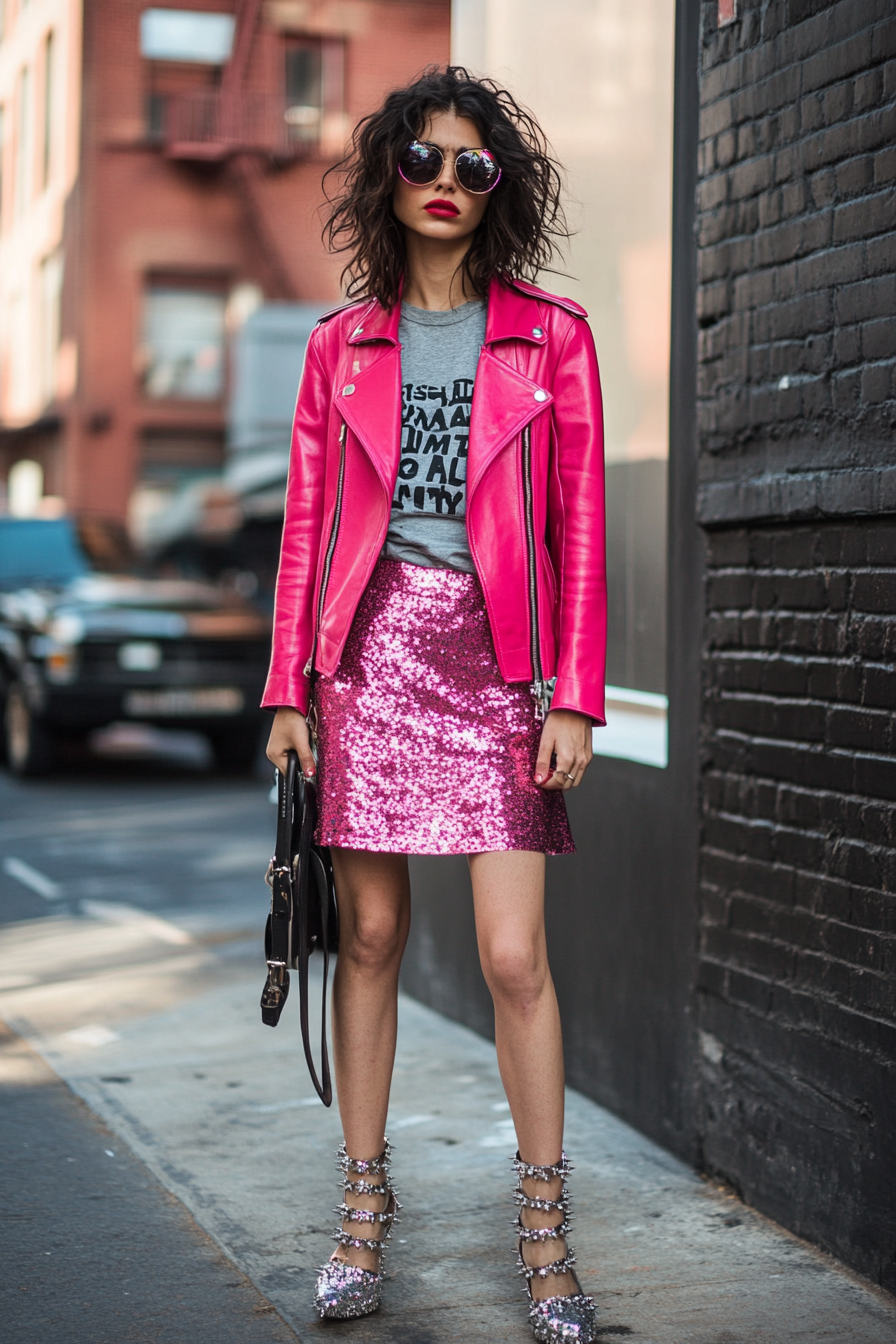 pink concert outfit ideas