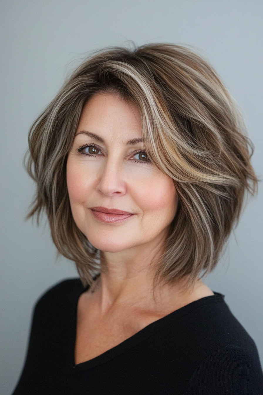 very-layered-hair-medium-over-50