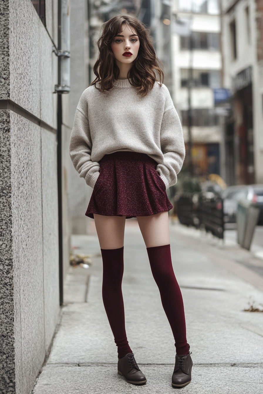 burgundy-tights-outfit