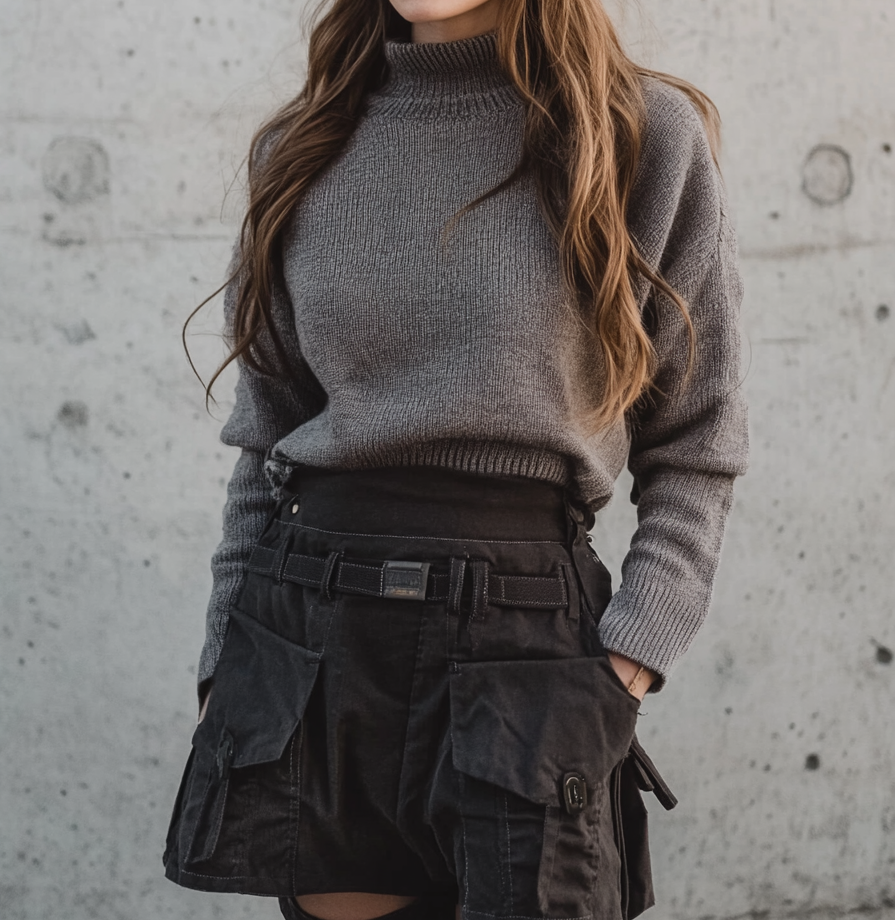 cargo-skirt-outfit
