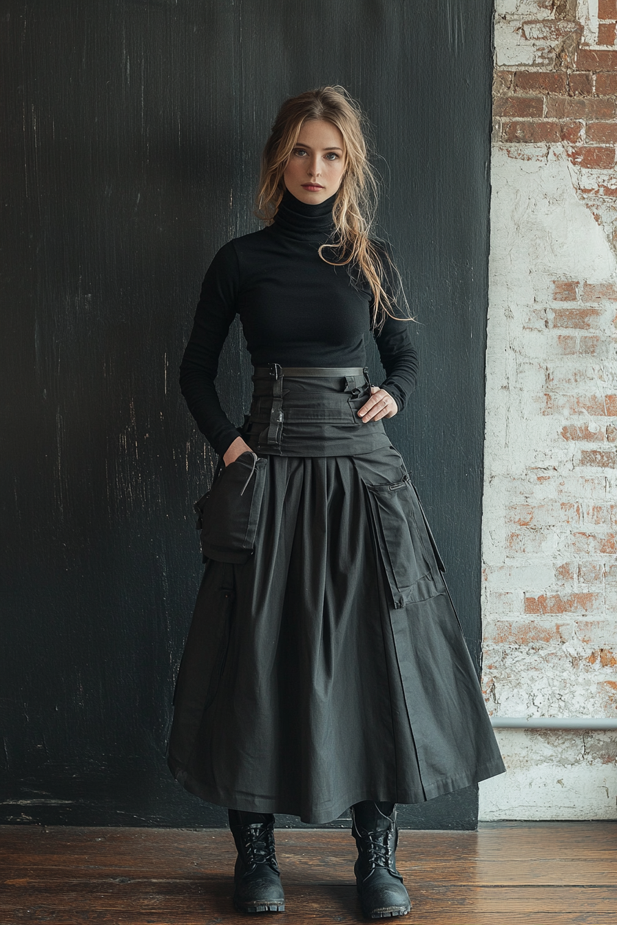 cargo-skirt-outfit