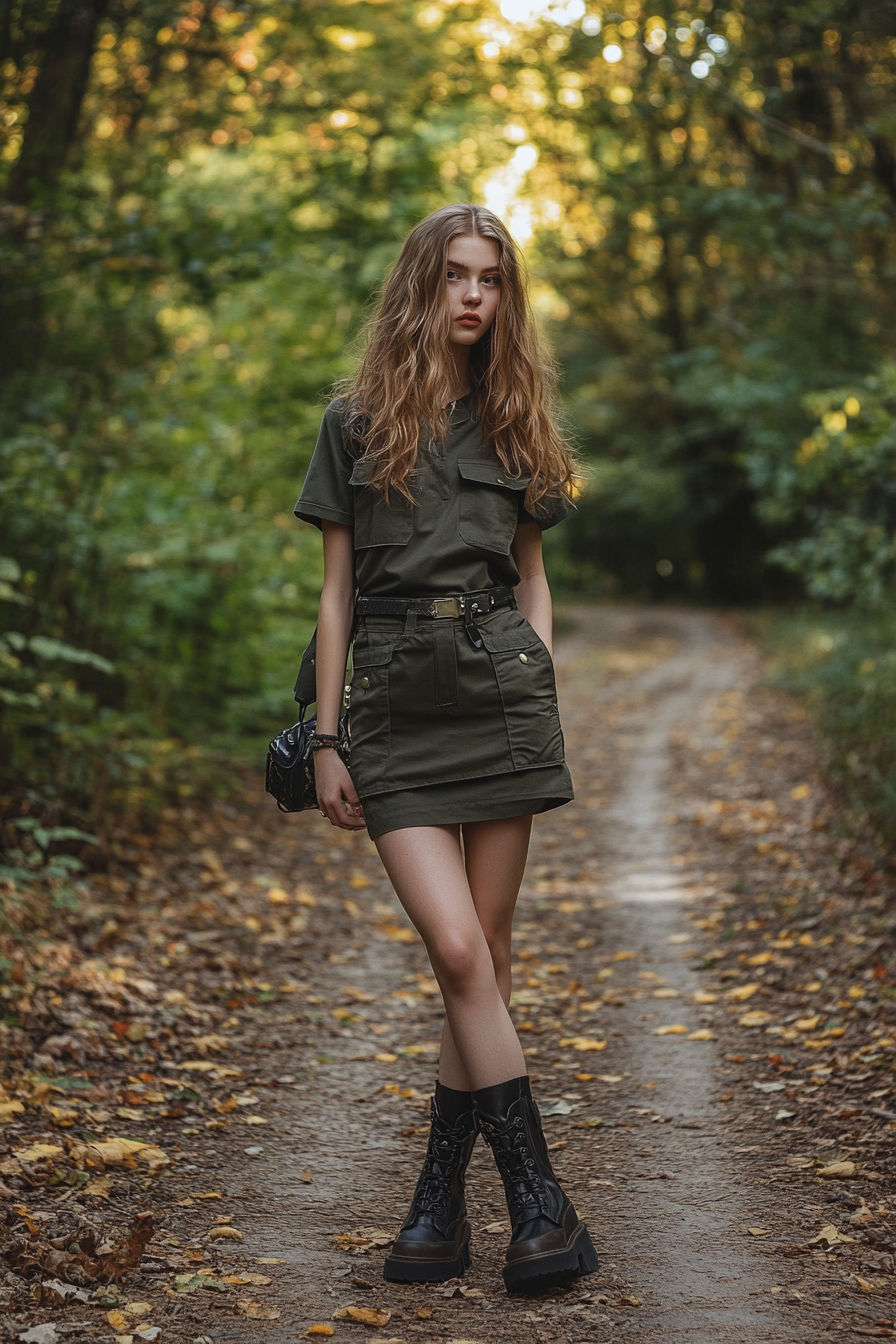 cargo-skirt-outfit