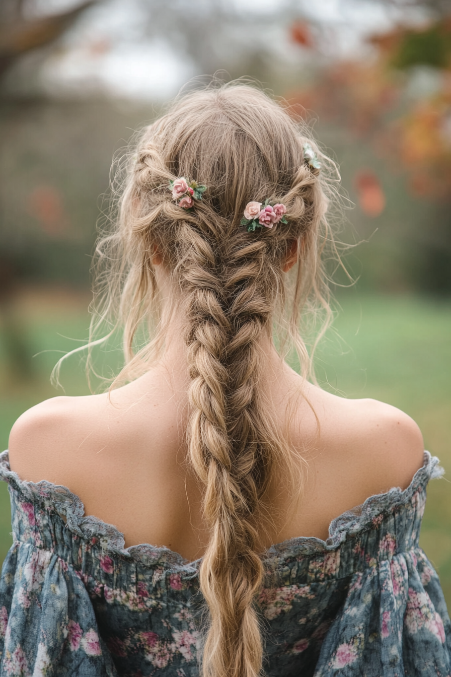 hairstyles-for-off-the-shoulder-dress