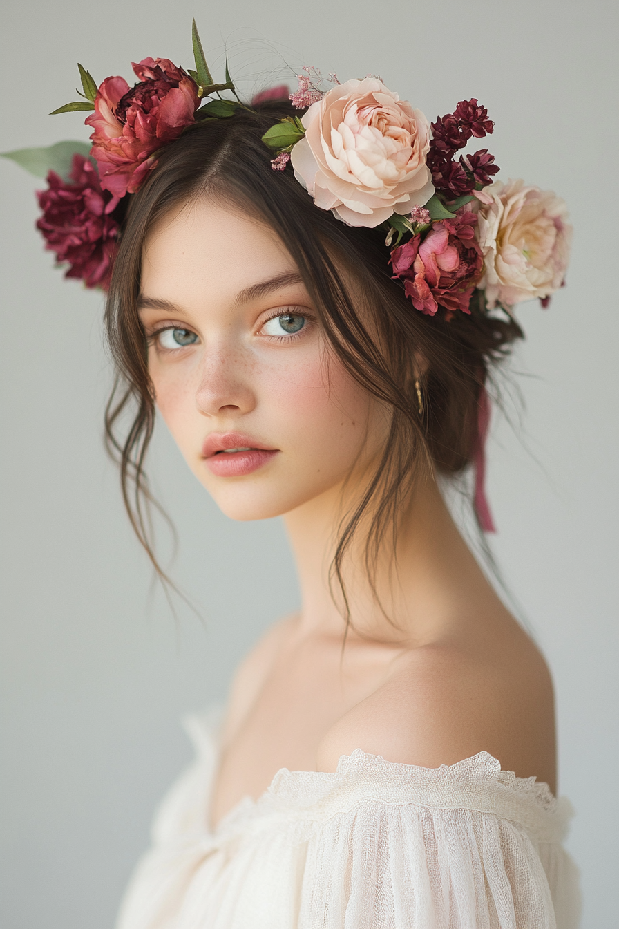 hairstyles-for-off-the-shoulder-dress