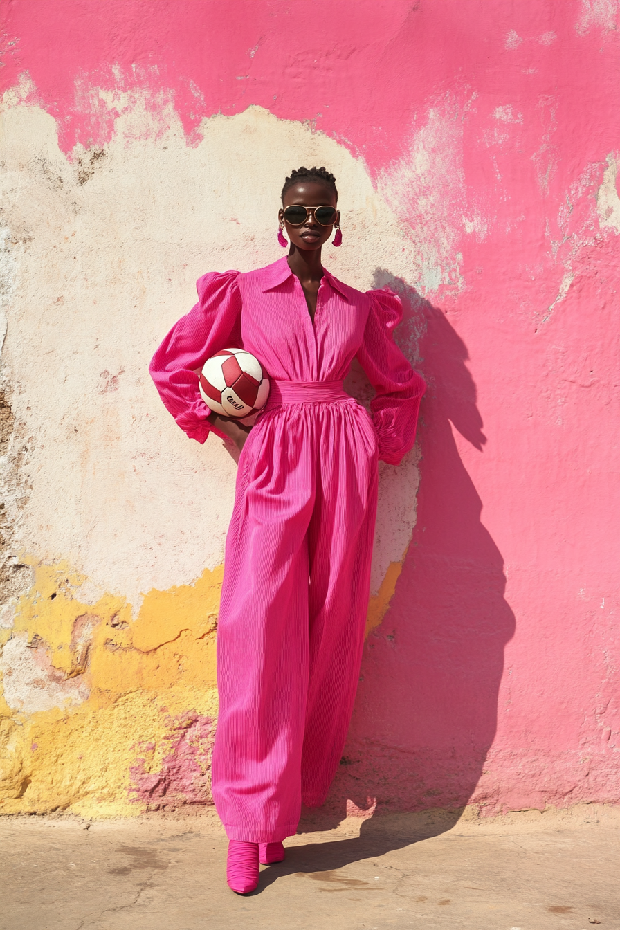 pink out football game outfits