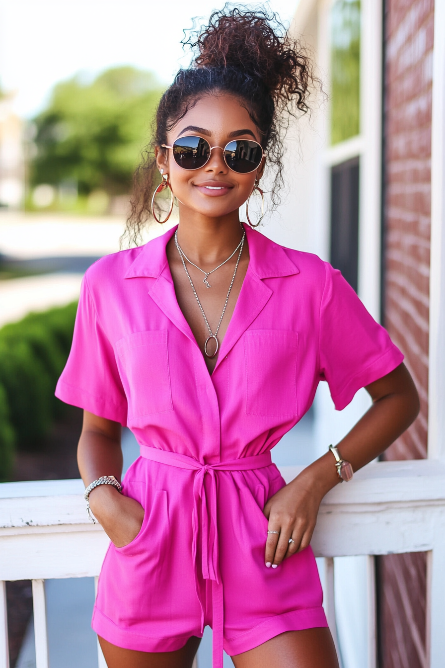 pink out football game outfits