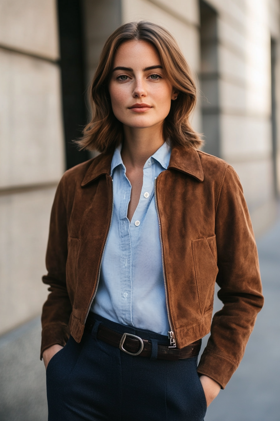 brown-suede-jacket-outfit