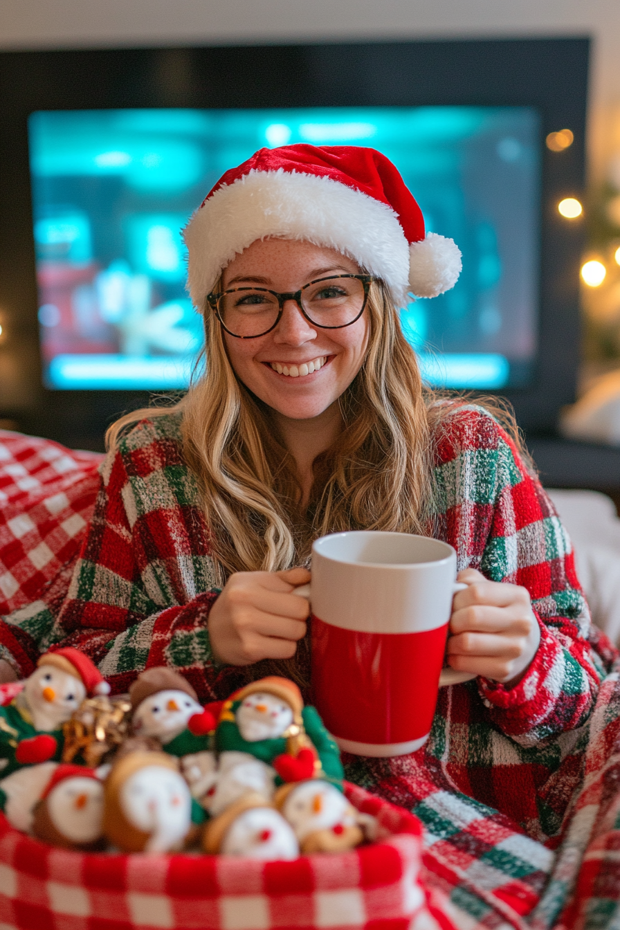 preppy christmas pfp