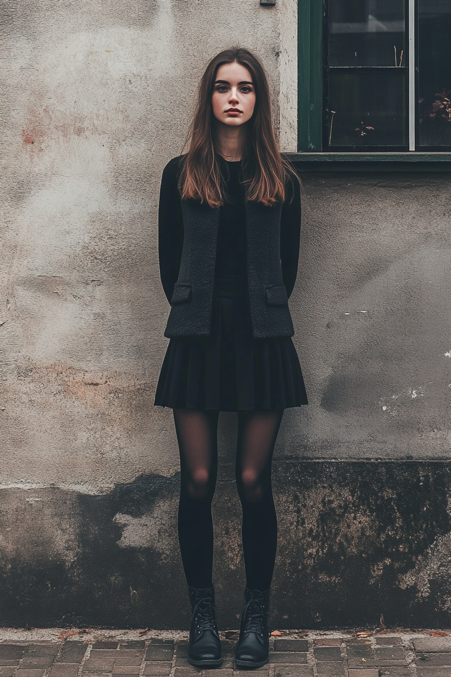 fleece vest outfit