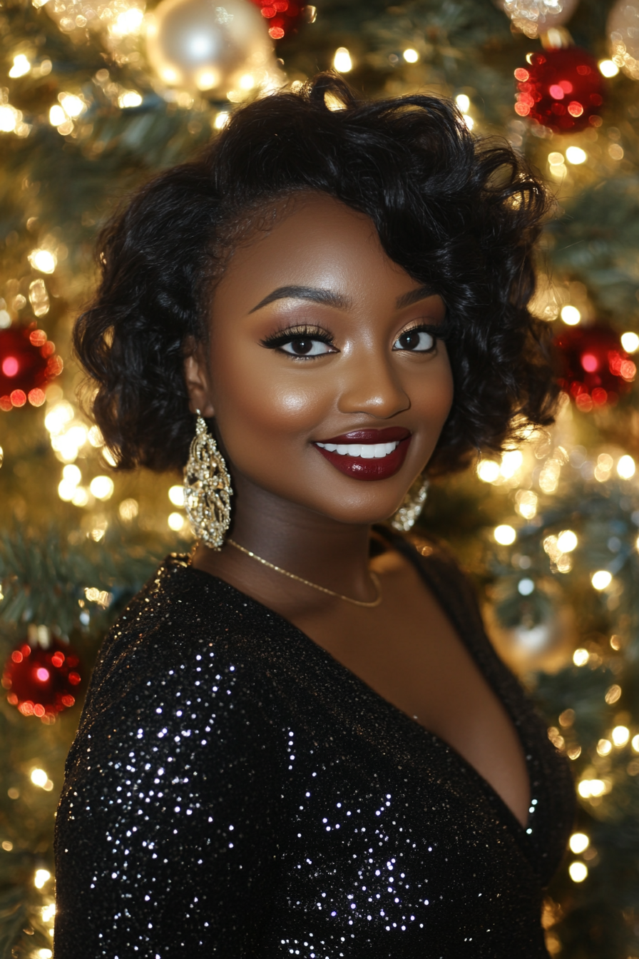 preppy christmas pfp