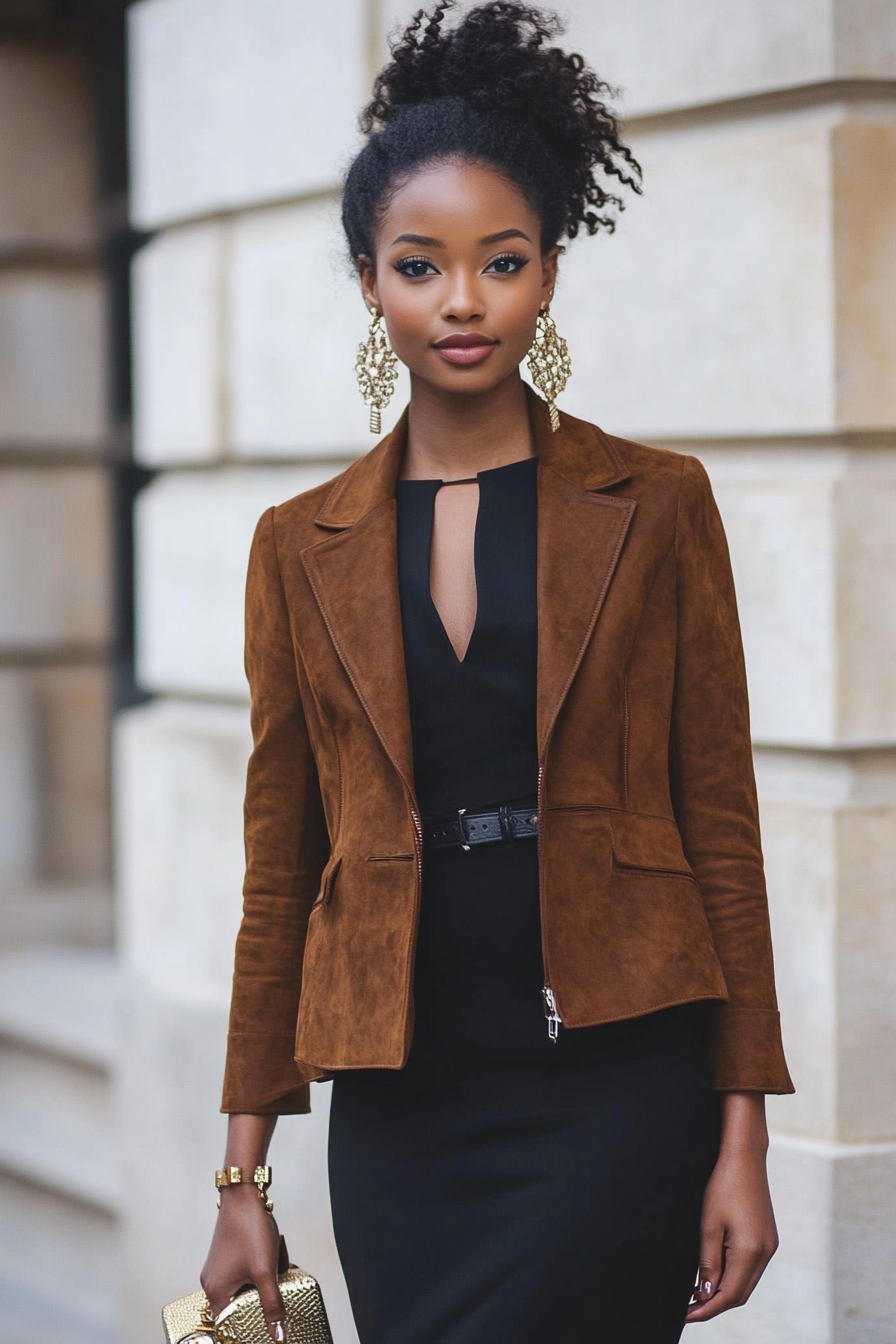 brown-suede-jacket-outfit