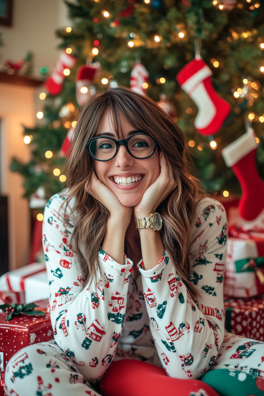 preppy christmas pfp
