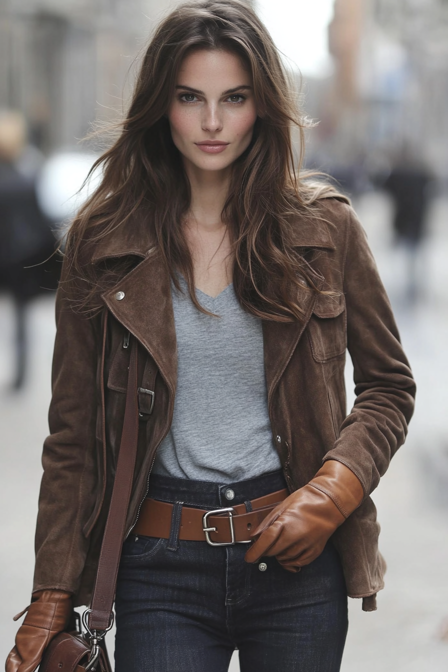 brown-suede-jacket-outfit