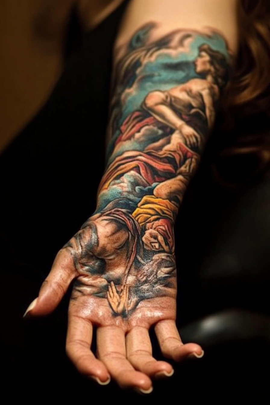 biblical-tattoos-for-women-sleeve