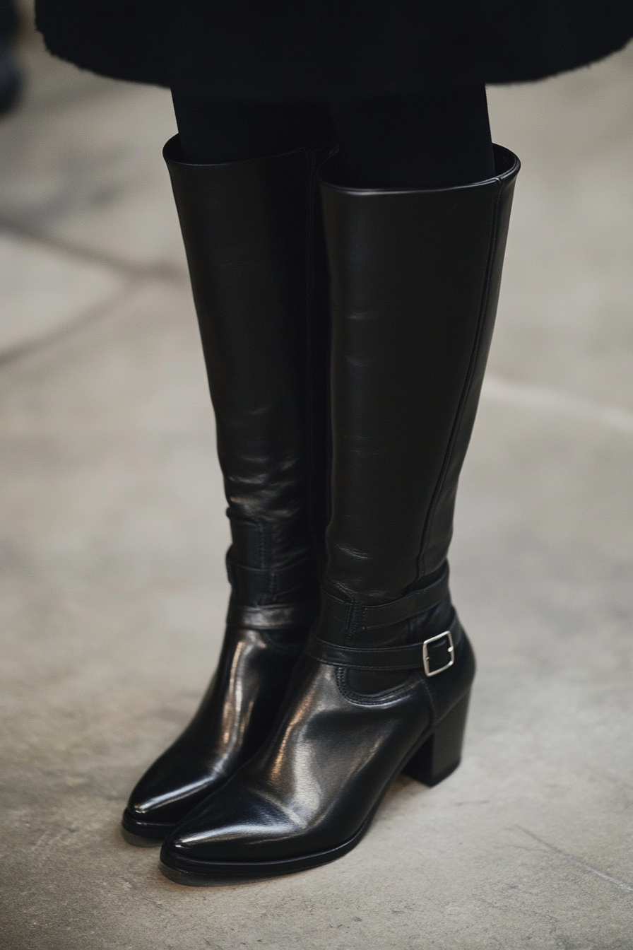 knee high boots outfit