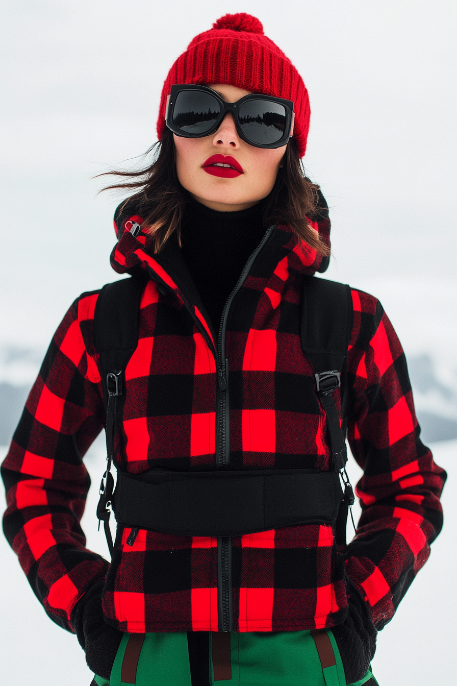 skiing aesthetic outfits