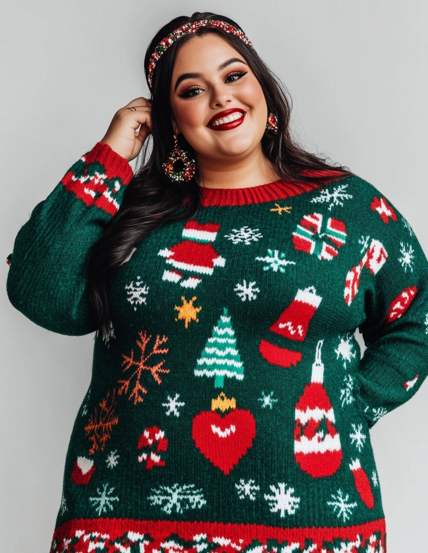 plus-size-christmas-outfit