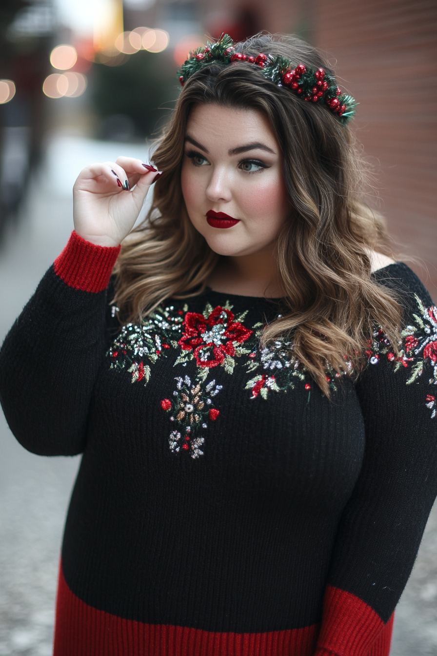 plus-size-christmas-outfit