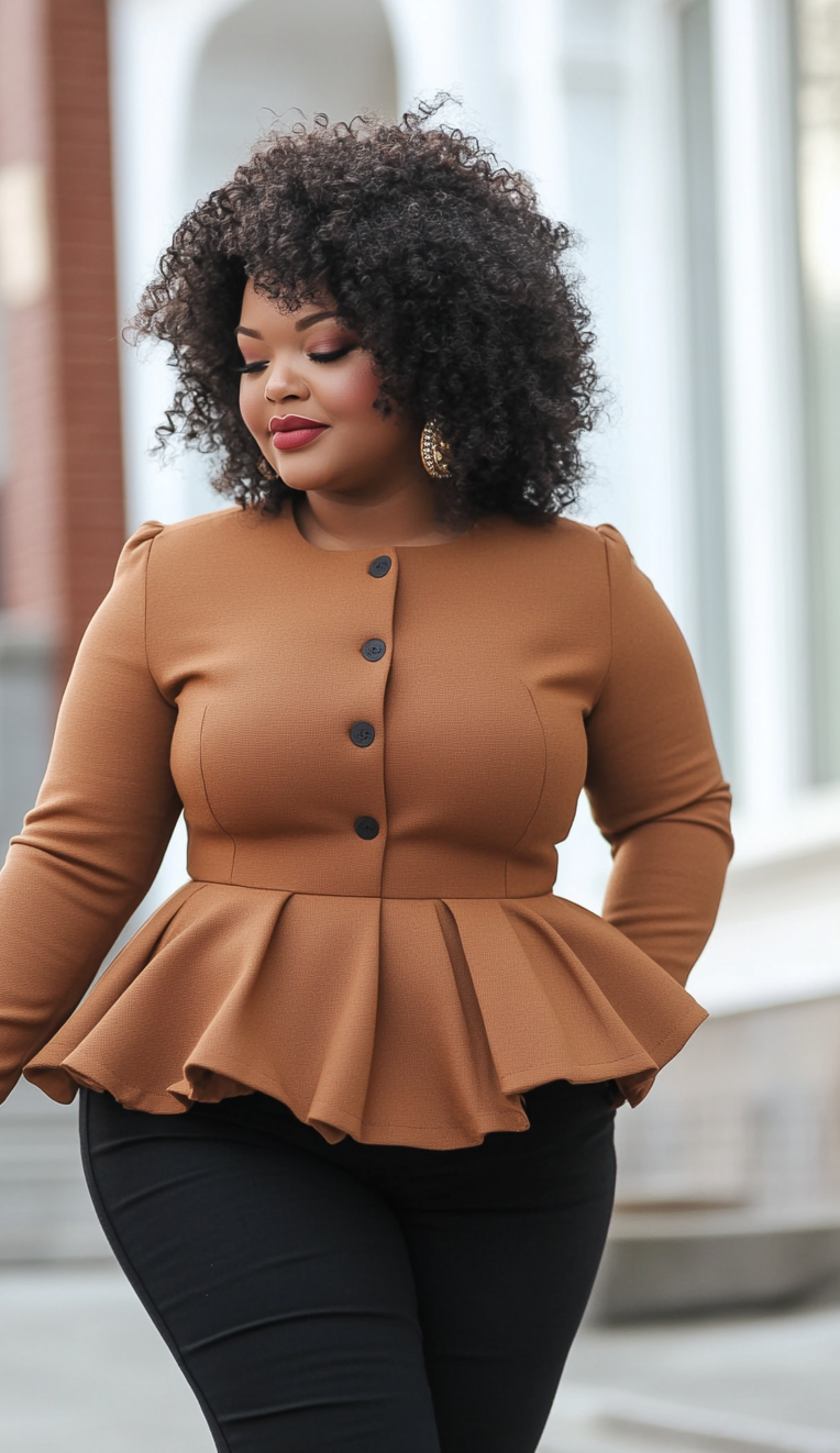 plus size winter outfits