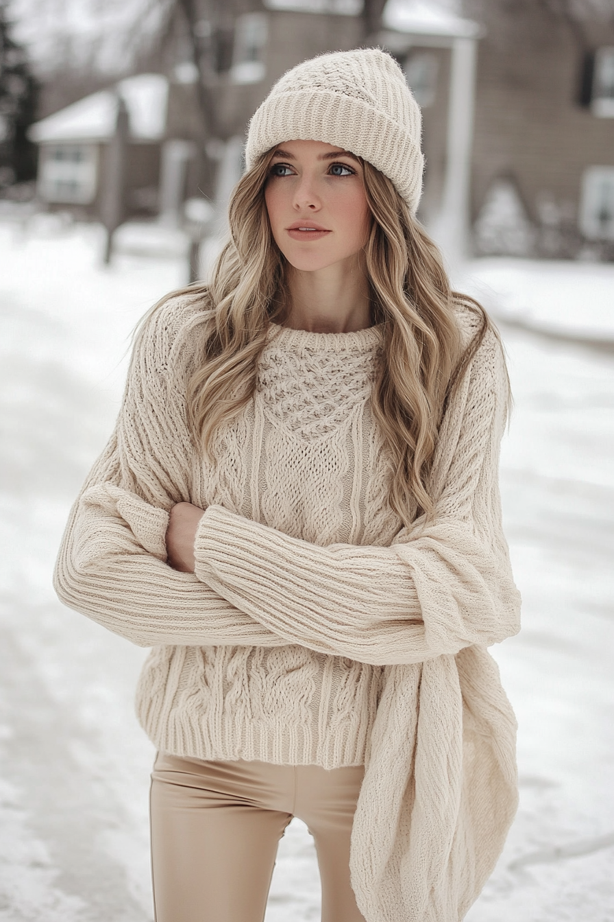skiing aesthetic outfits