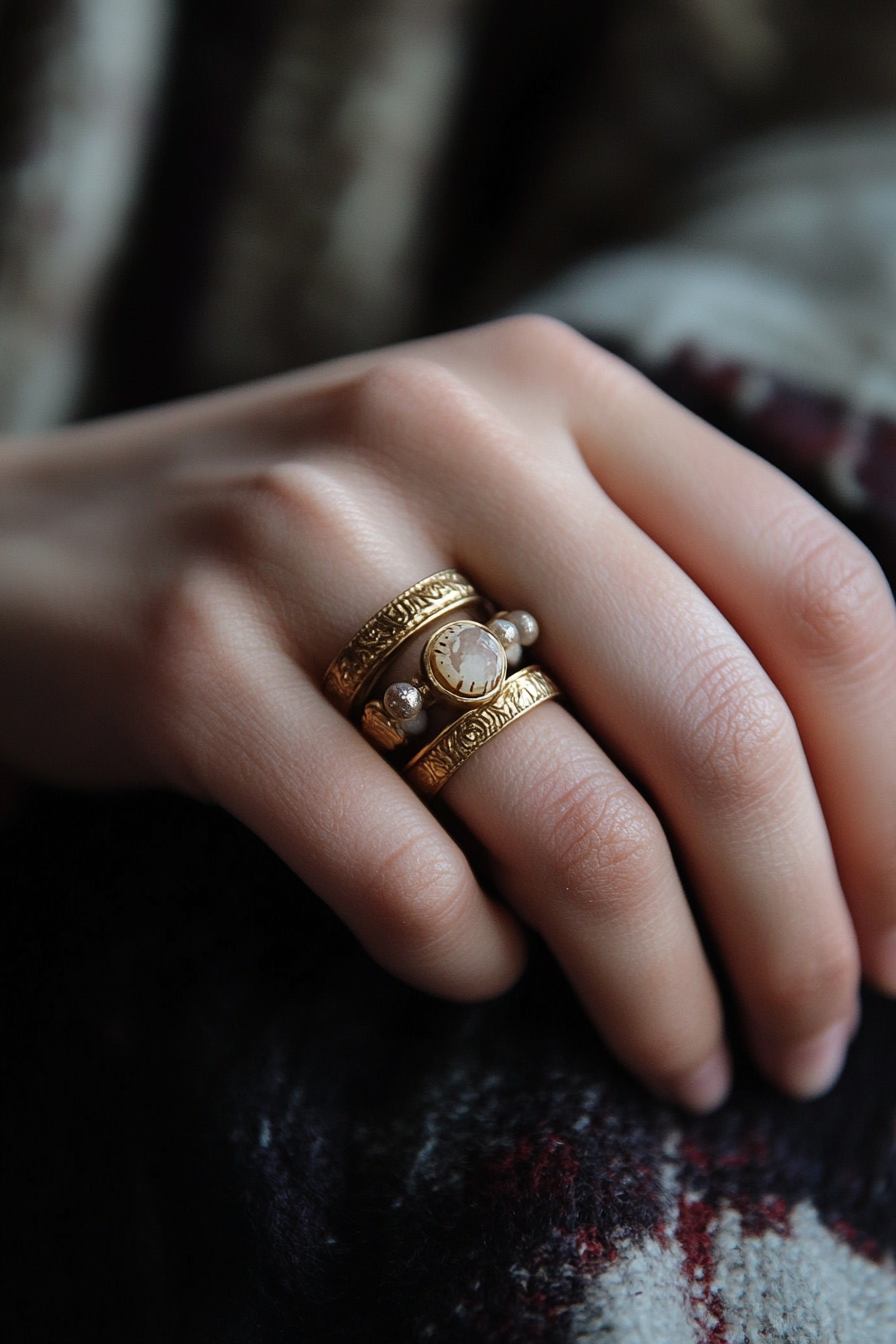 non traditional wedding rings