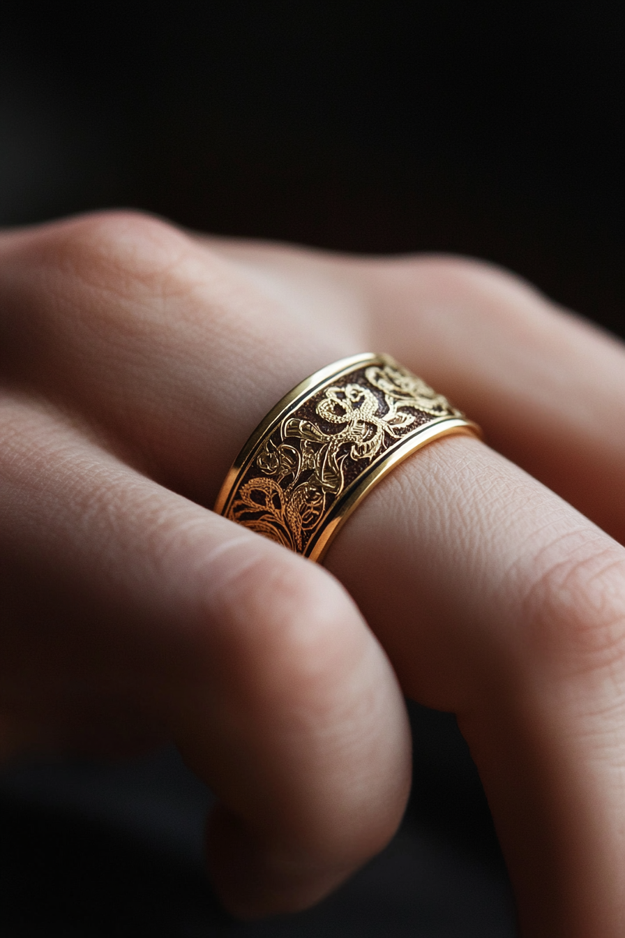 non traditional wedding rings
