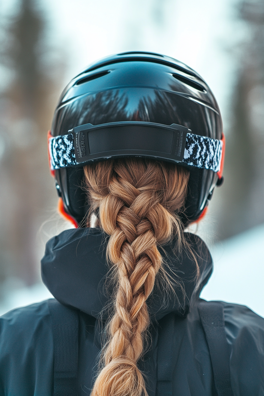 skiing-hairstyles-helmet
