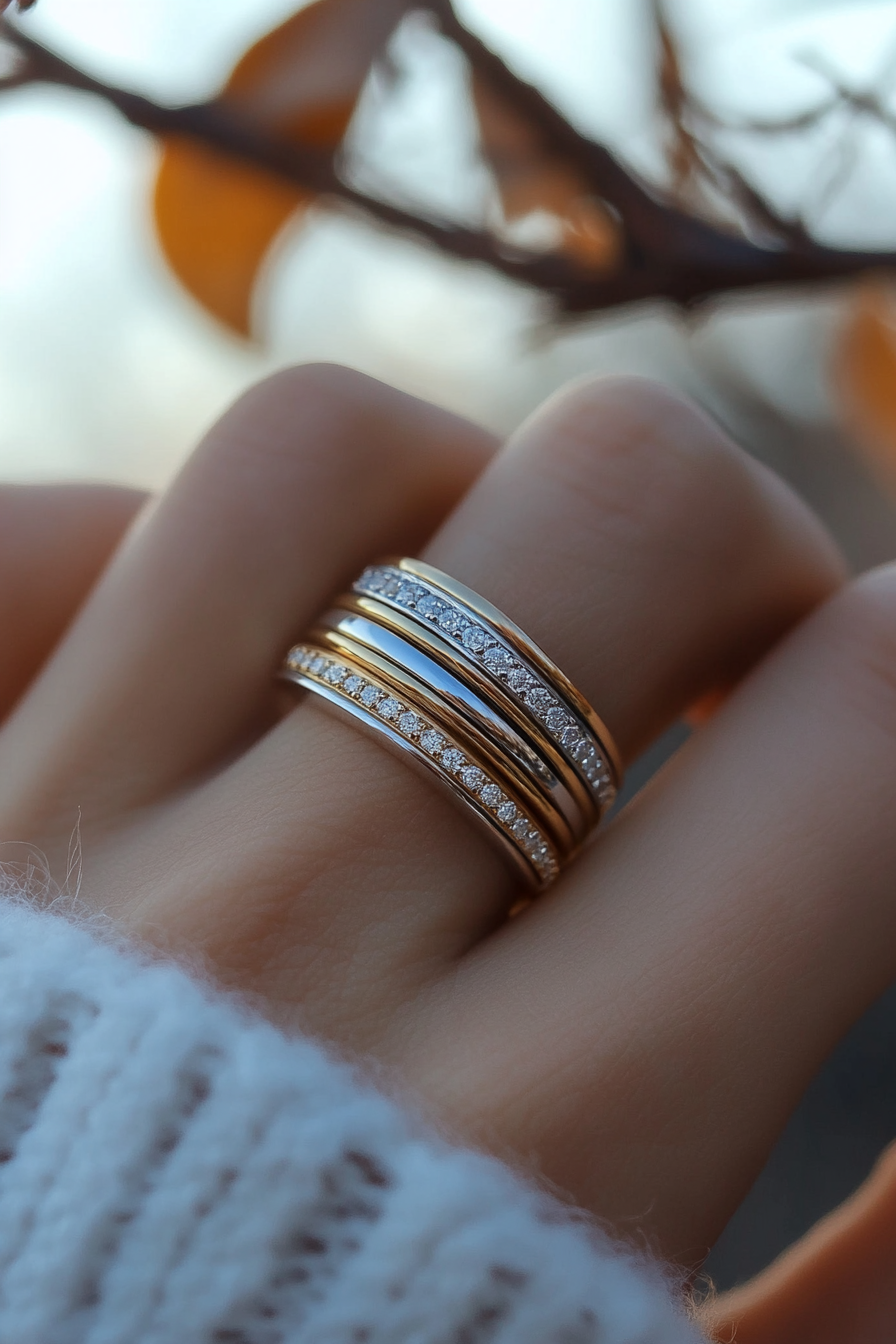 non traditional wedding rings