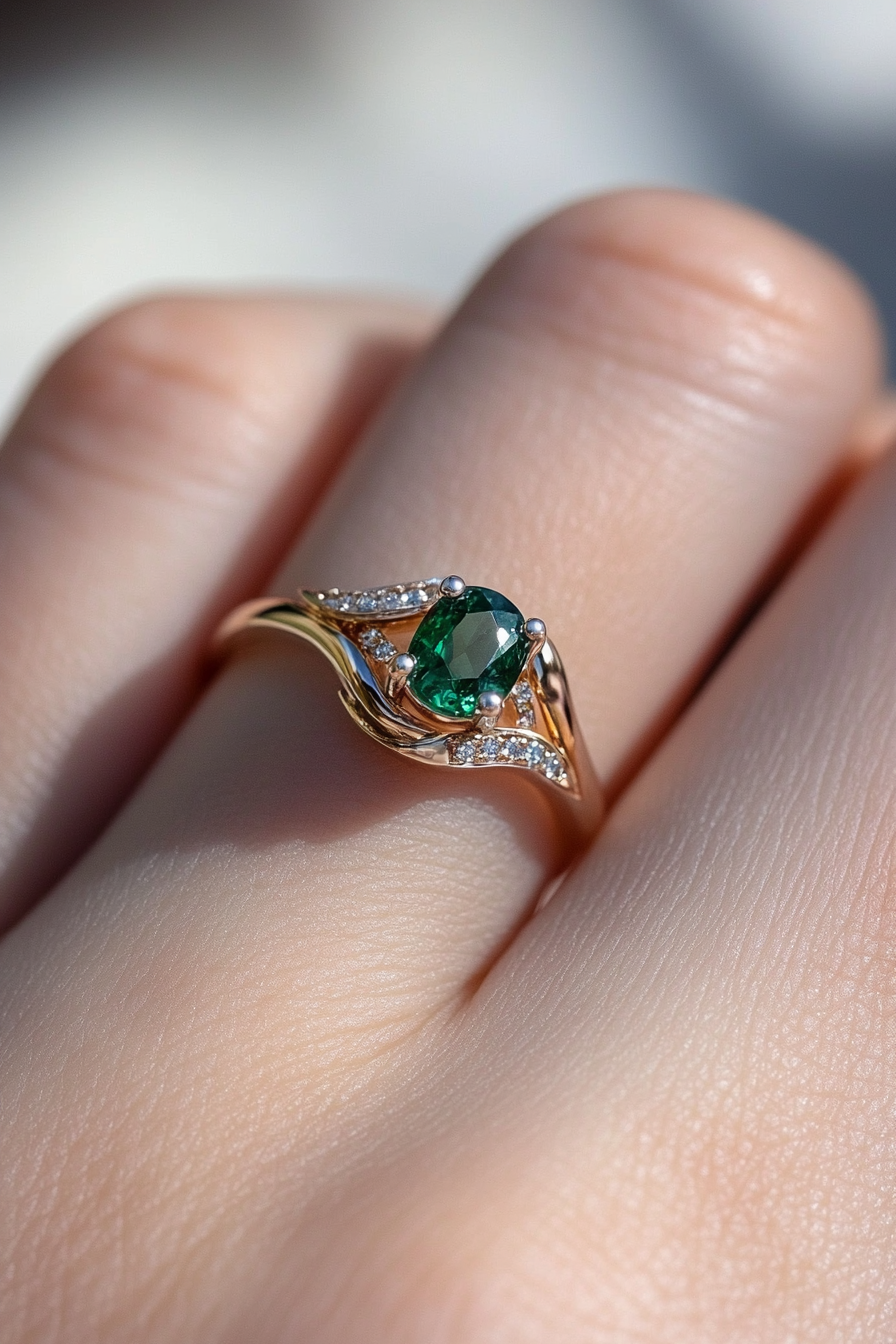 emerald-engagement-ring
