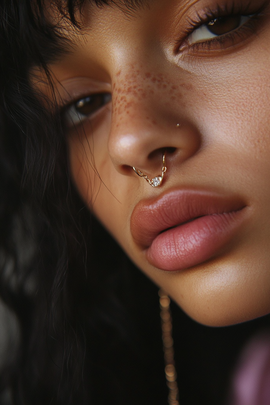 nose piercing