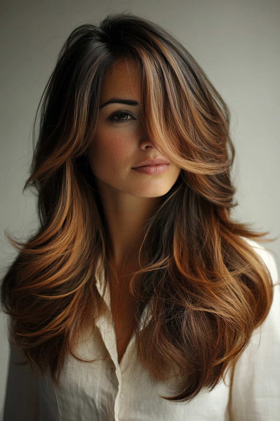 dark-caramel-balayage