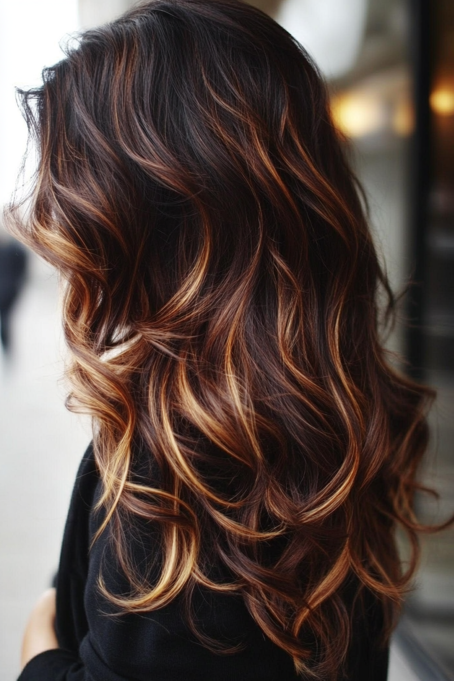 dark-caramel-balayage