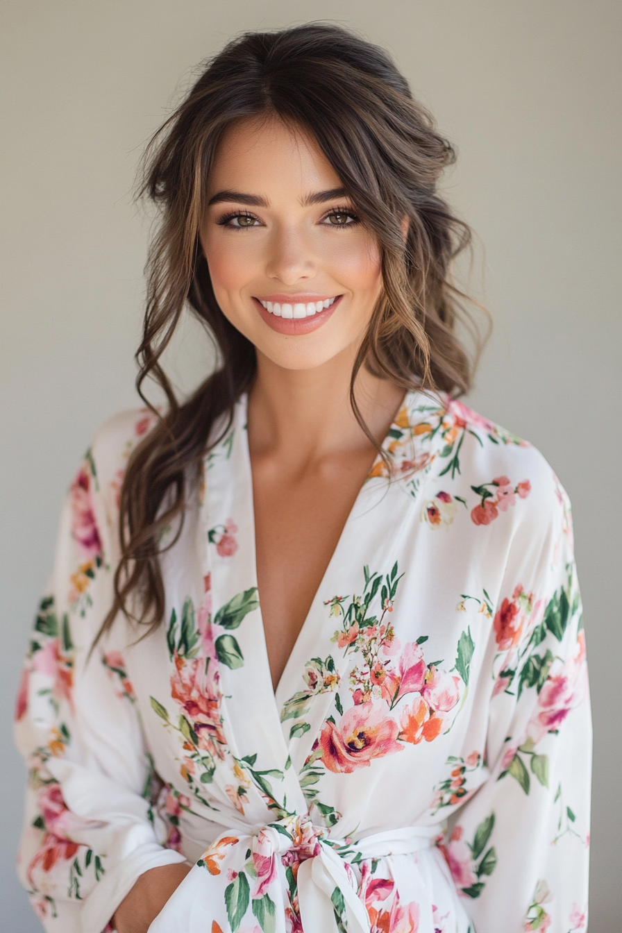 bridesmaid getting ready outfit