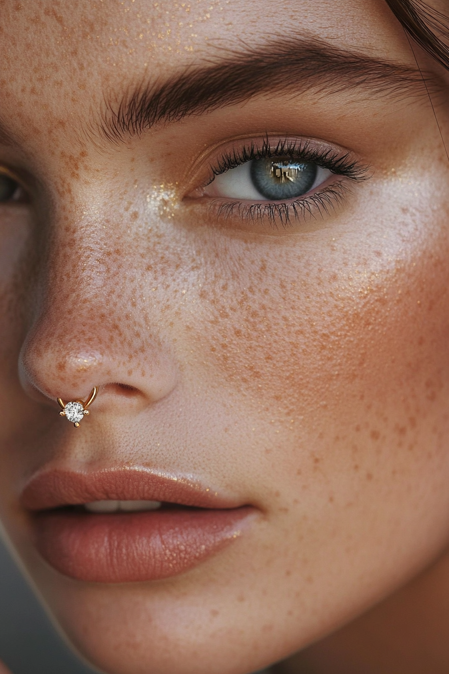 nose piercing