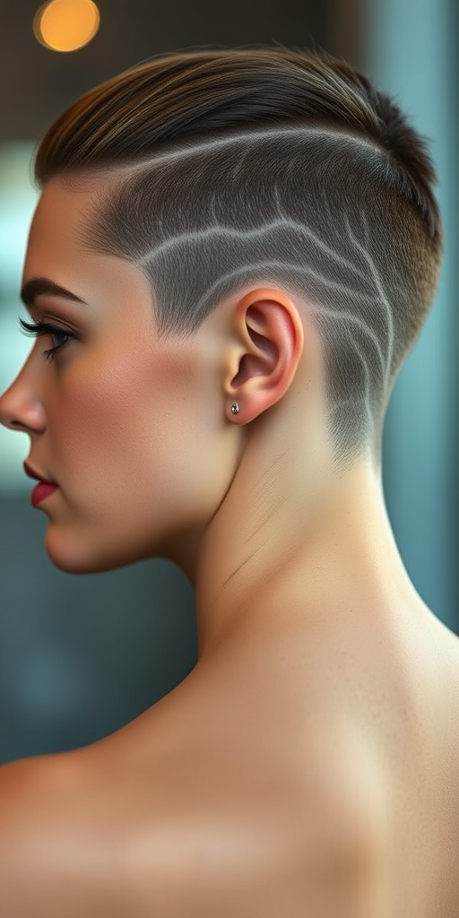 undercut-with-long-hair-for-women