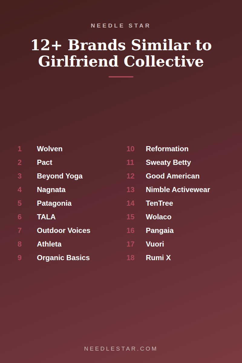 The Full List: 12+ Brands Similar to Girlfriend Collective
