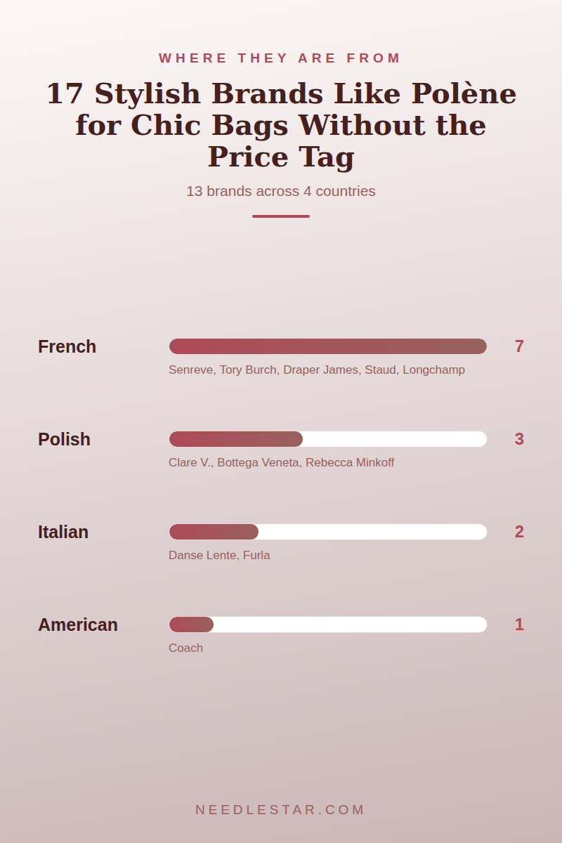 Where They Are From: 17 Stylish Brands Like Polène for Chic Bags Without the Price Tag