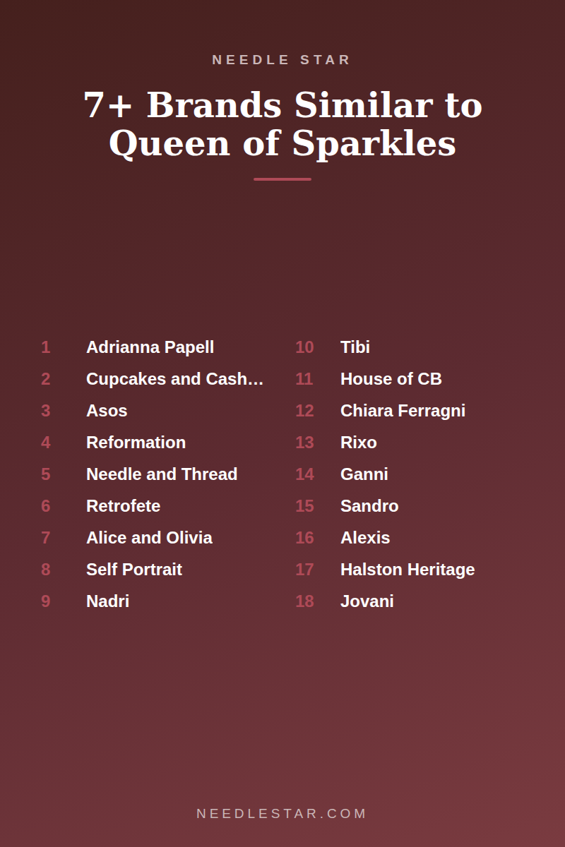 The Full List: 7+ Brands Similar to Queen of Sparkles