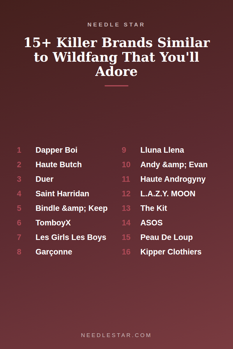 The Full List: 15+ Killer Brands Similar to Wildfang That You'll Adore