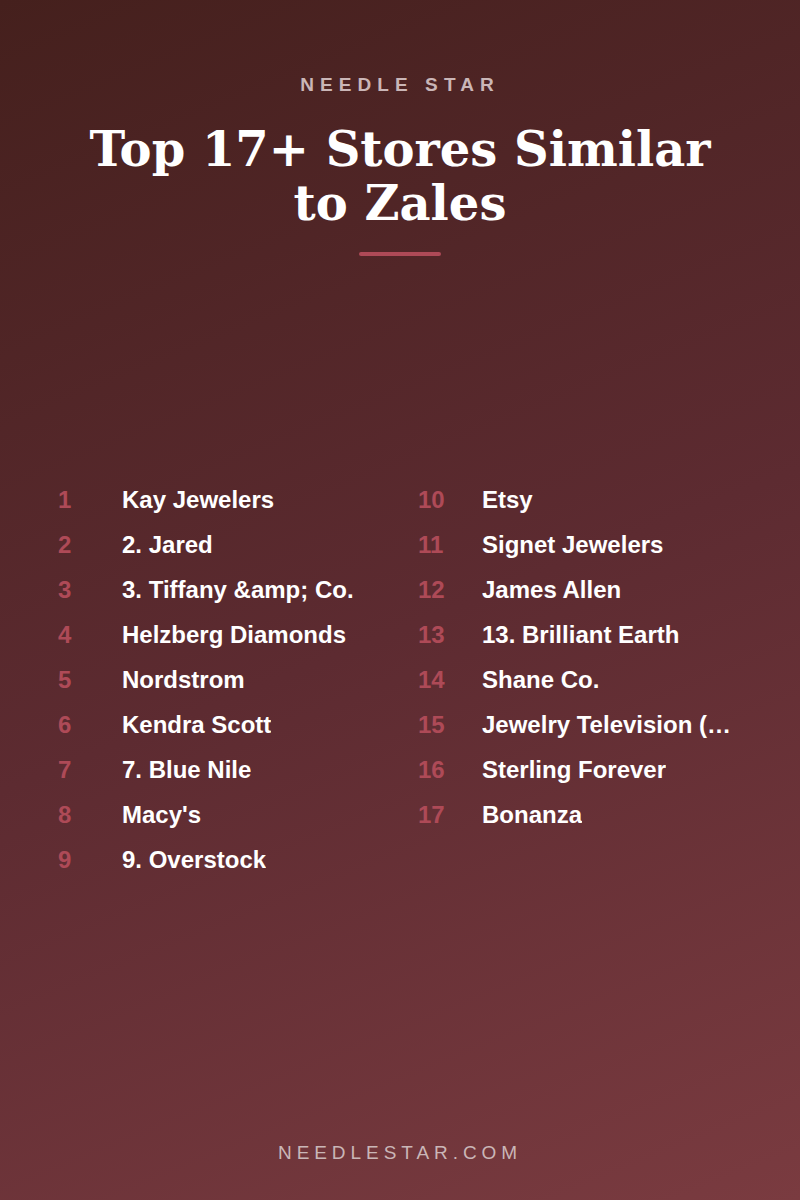 The Full List: Top 17+ Stores Similar to Zales